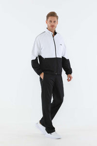 Moški komplet Comfort White (dolge hlače + jakna)