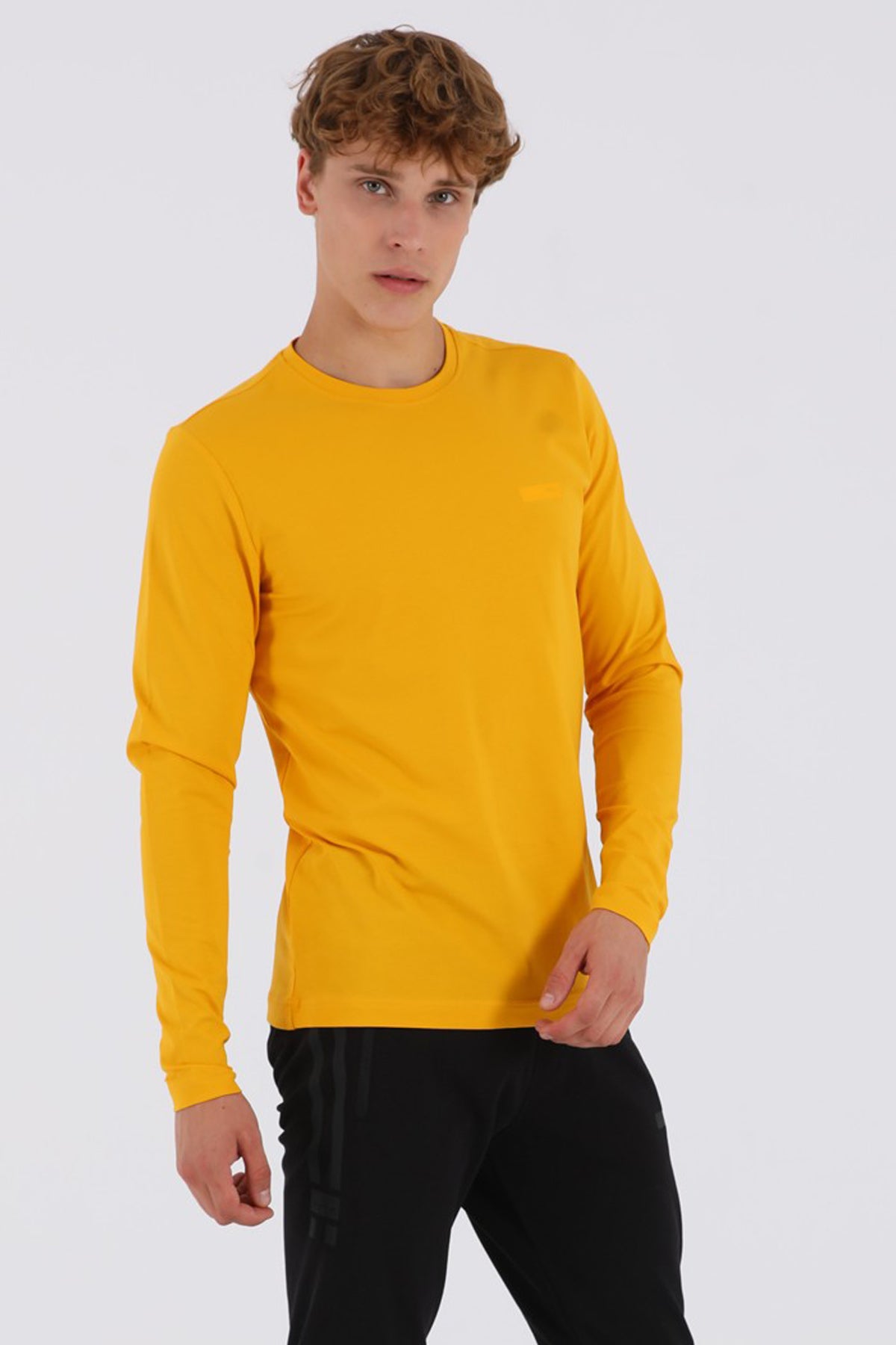 Moška majica Basic Yellow