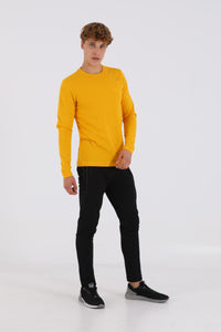 Moška majica Basic Yellow