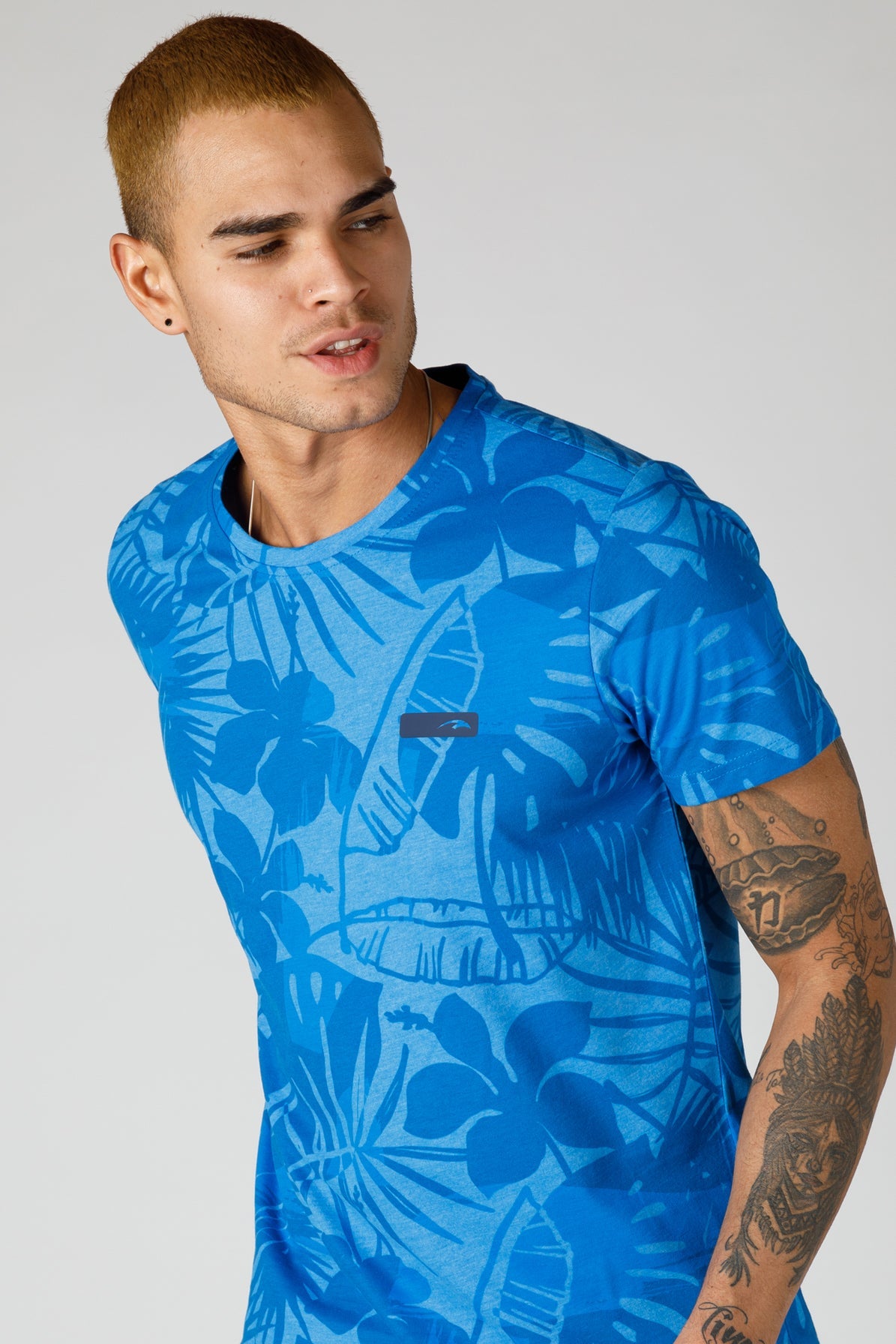 Moška majica Tropic blue